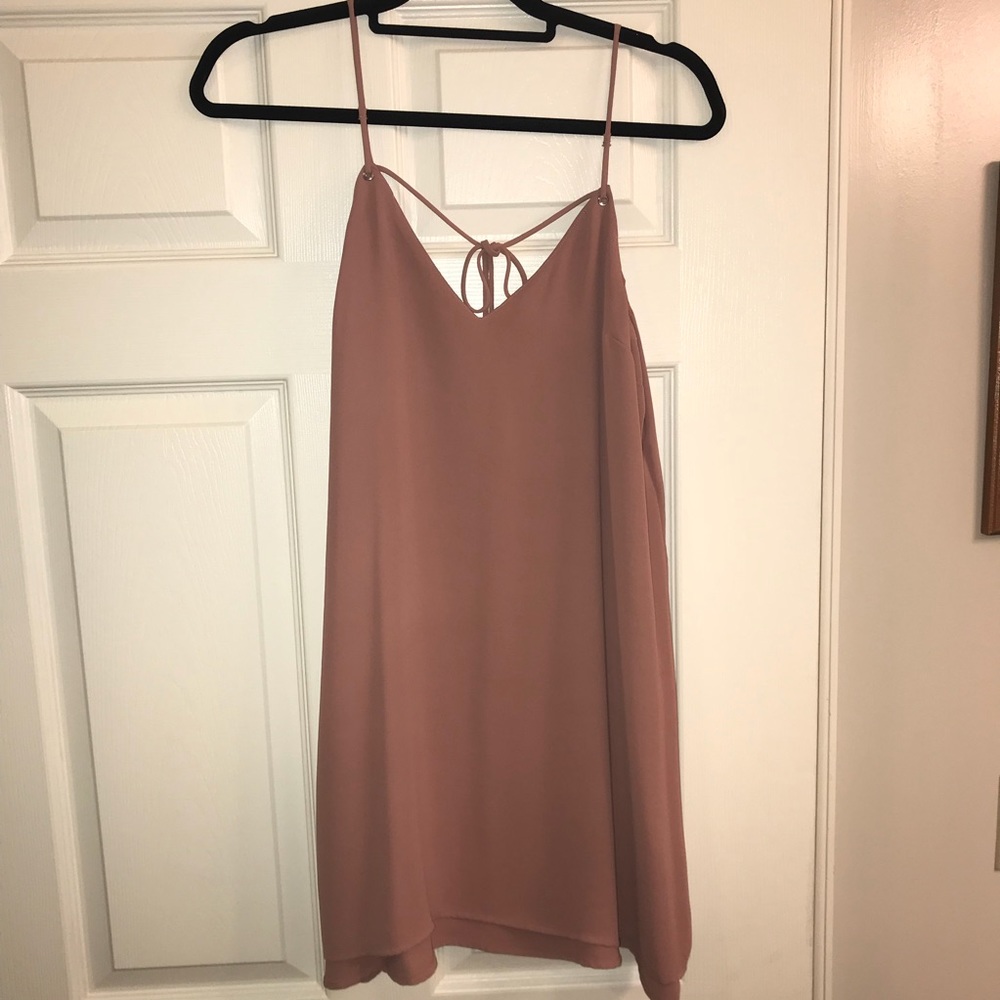 Top Shop Mauve Dress